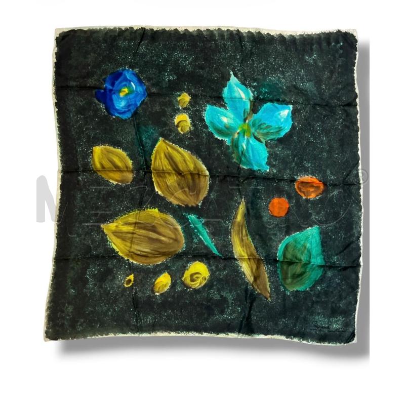 FOULARD SCHIAPARELLI PARIS-MILANO VERDE FOLIAGE | Mercatino dell'Usato Rivoli 3