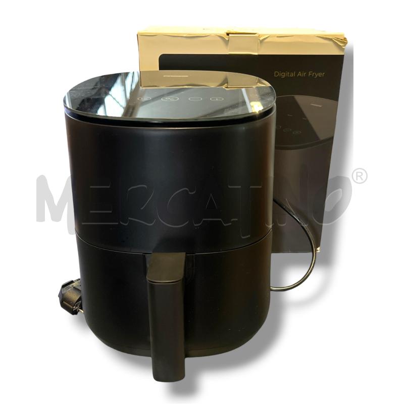 FRIGGITRICE DIGITALE AIR FRYER KRISP LT 2,5 - NERO | Mercatino dell'Usato Rivoli 1