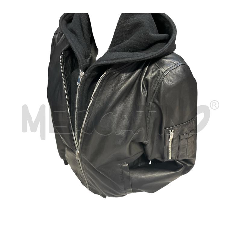 GIACCA DONNA DONDUP PELLE NERA | Mercatino dell'Usato Rivoli 3
