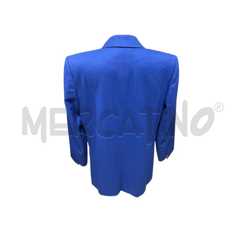 GIACCA DONNA PEND LETON BLU ELETTRICO 100 LANA VERGINE | Mercatino dell'Usato Rivoli 2