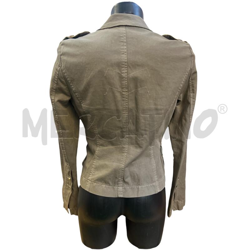 GIACCA DONNA PINKO MISTO LINO TORTORA MODELLO COLONNELLO | Mercatino dell'Usato Rivoli 2