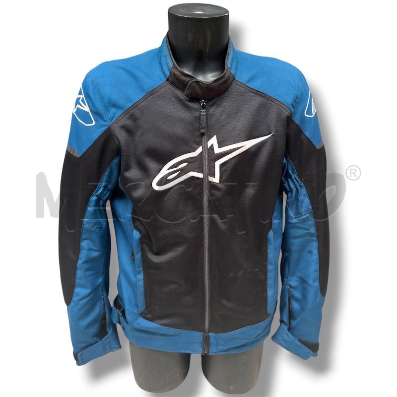 GIACCA MOTO ALPINESTARS TG.XL PETROLIO NERA | Mercatino dell'Usato Rivoli 1