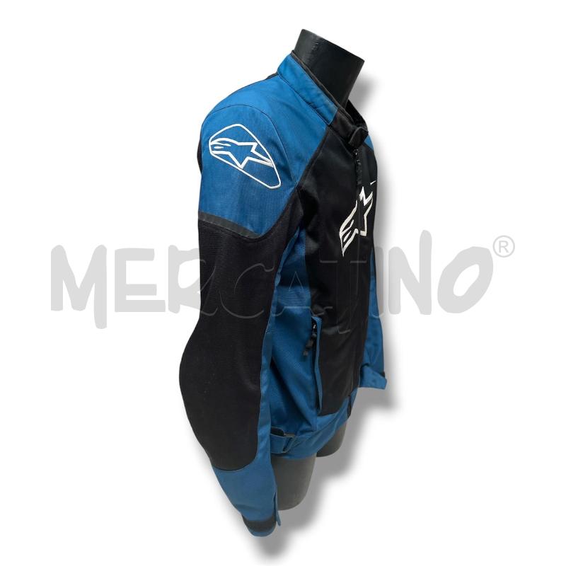 GIACCA MOTO ALPINESTARS TG.XL PETROLIO NERA | Mercatino dell'Usato Rivoli 2