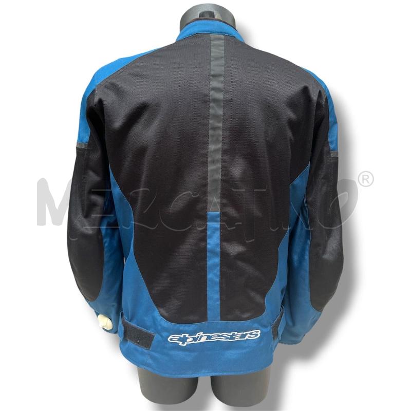 GIACCA MOTO ALPINESTARS TG.XL PETROLIO NERA | Mercatino dell'Usato Rivoli 3