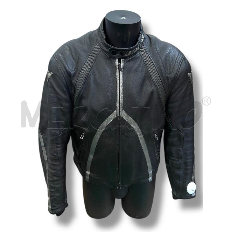 GIACCA MOTO DAINESE PELLE NERA TG.58 | Mercatino dell'Usato Rivoli 1