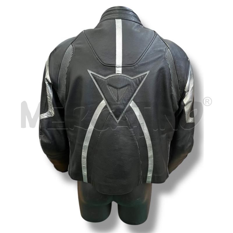 GIACCA MOTO DAINESE PELLE NERA TG.58 | Mercatino dell'Usato Rivoli 3