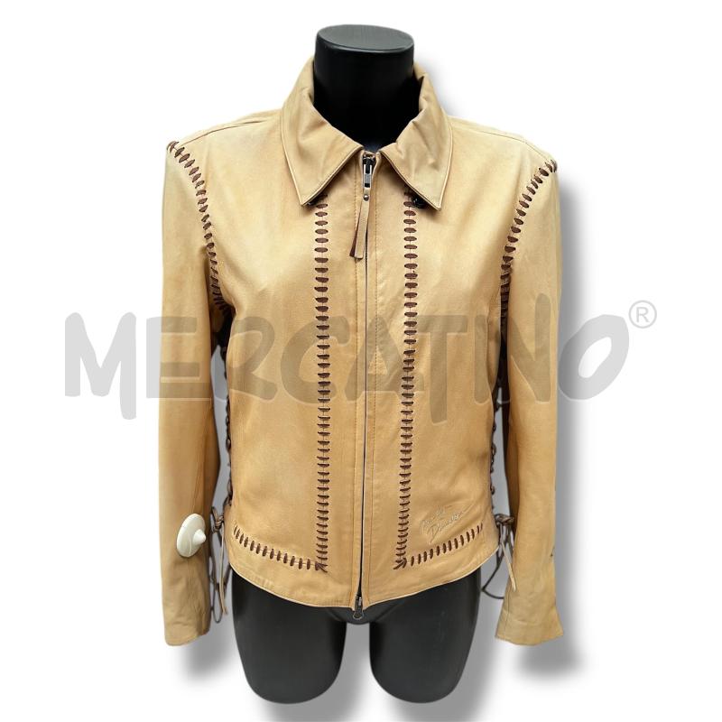 GIACCA MOTO HARLEY DAVIDSON BEIGE TG.M | Mercatino dell'Usato Rivoli 1
