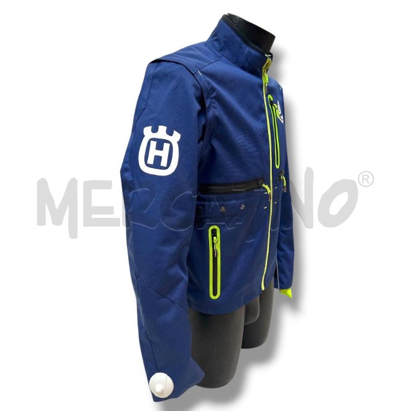 GIACCA MOTO HUSQVARNA BLU TG.48 | Mercatino dell'Usato Rivoli 2