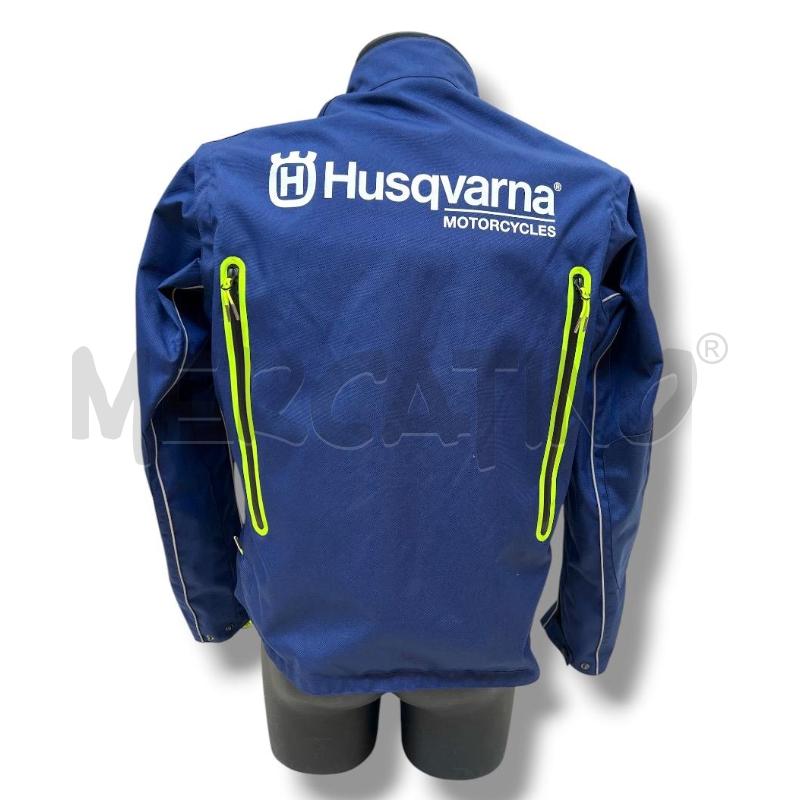 GIACCA MOTO HUSQVARNA BLU TG.48 | Mercatino dell'Usato Rivoli 3