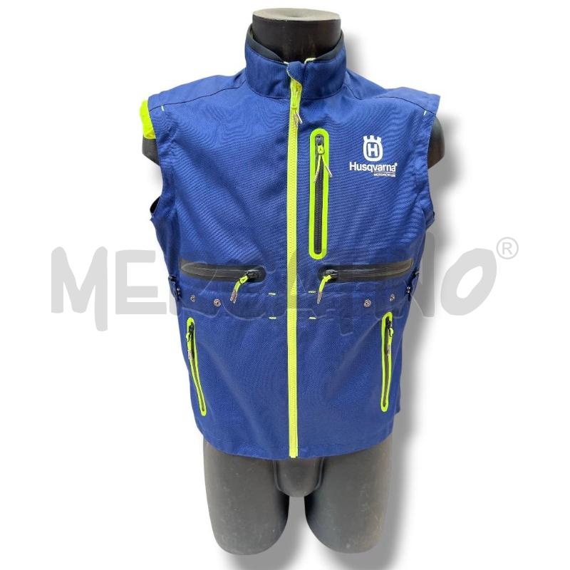 GIACCA MOTO HUSQVARNA BLU TG.48 | Mercatino dell'Usato Rivoli 5