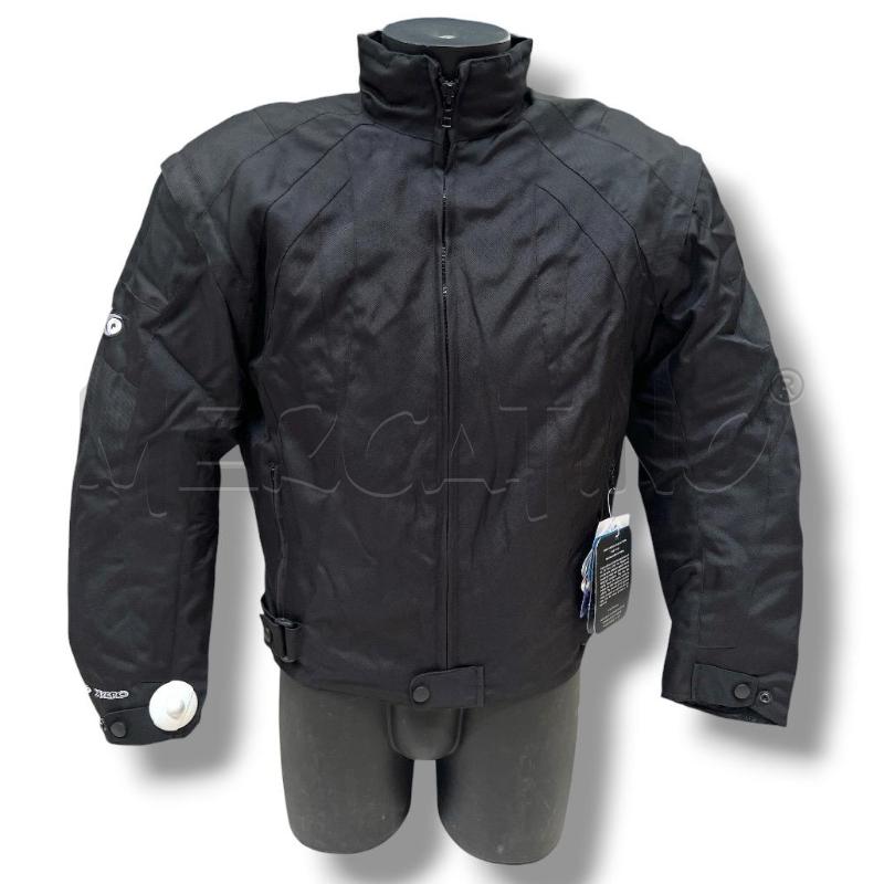 GIACCA MOTO KZERO NERA TG.L | Mercatino dell'Usato Rivoli 1