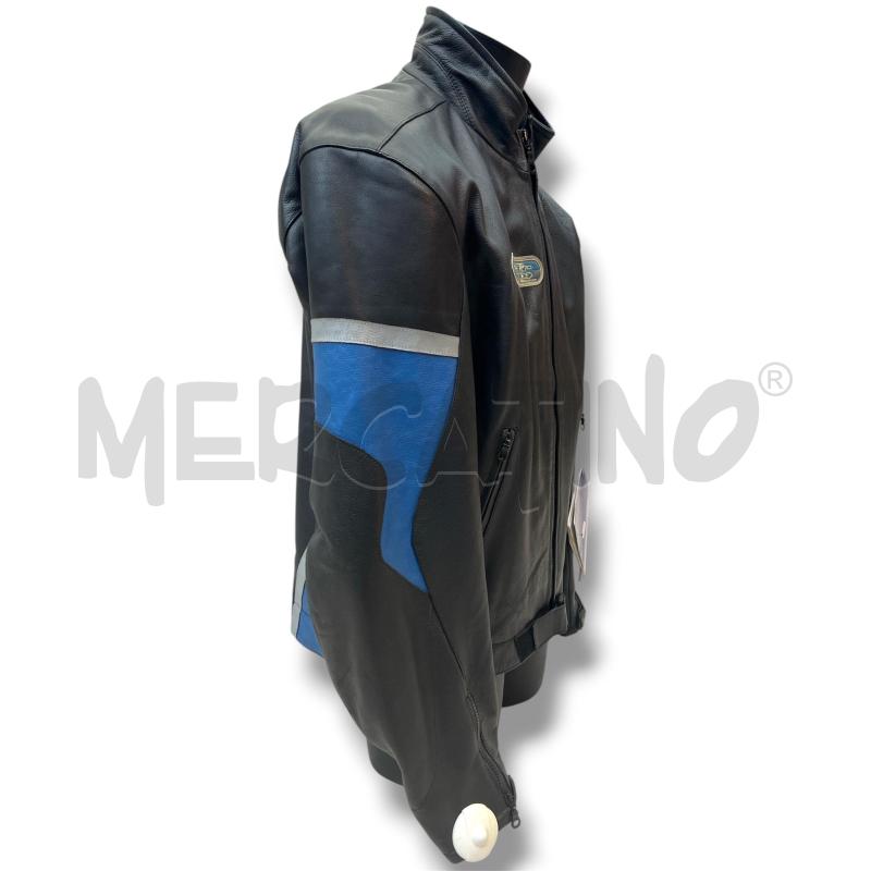 GIACCA MOTO SPIDI NERA BLU PELLE TG.XXL  | Mercatino dell'Usato Rivoli 2
