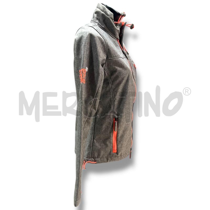 GIACCA SUPERDRY GRIGIA CORALLO TG.S | Mercatino dell'Usato Rivoli 2