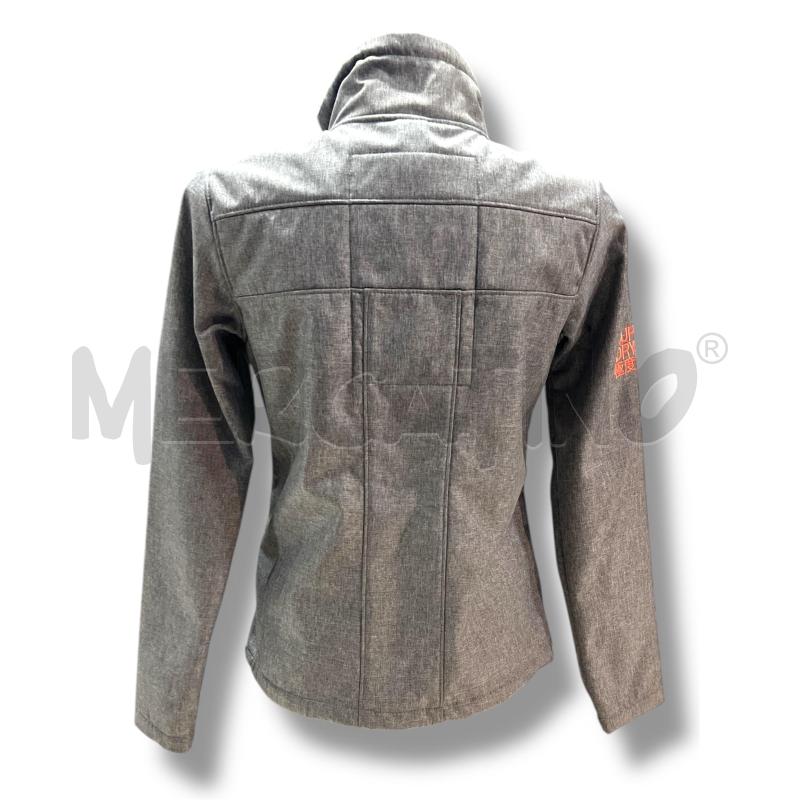 GIACCA SUPERDRY GRIGIA CORALLO TG.S | Mercatino dell'Usato Rivoli 3