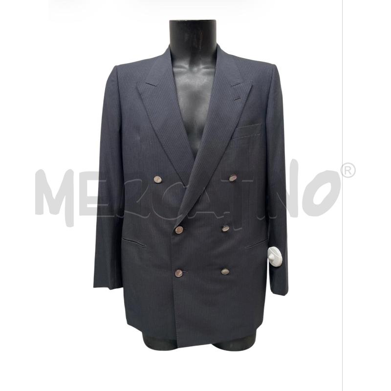 GIACCA UOMO YVES SANT LAURENT GRIGIA GESSATA BOTTONI MADREPERLA | Mercatino dell'Usato Rivoli 1