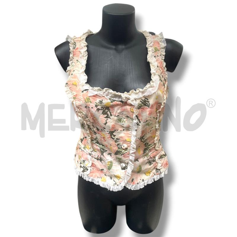 GILET DONNA RED VALENTINO FROREALE INSERTI PIZZO | Mercatino dell'Usato Rivoli 1