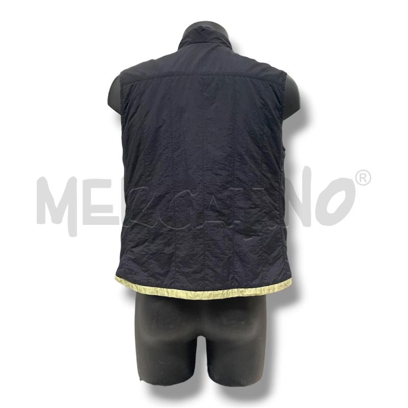 GILET UOMO NAPAPIJRI BLU NAVY PROFILO VERDE  | Mercatino dell'Usato Rivoli 2