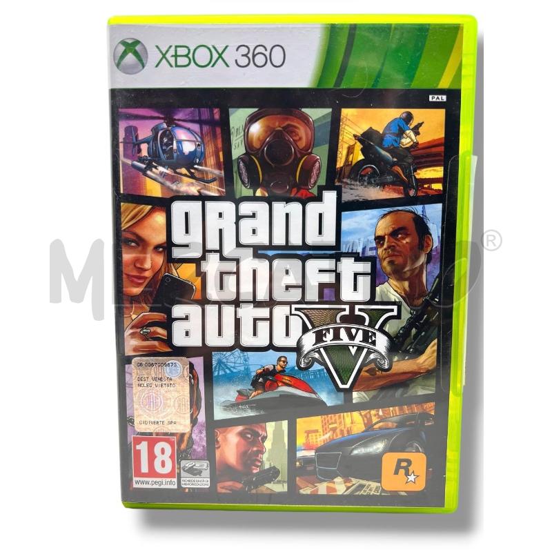 GIOCHI GIOCO XBOX 360 GRAND THEFT AUTO V | Mercatino dell'Usato Rivoli 1