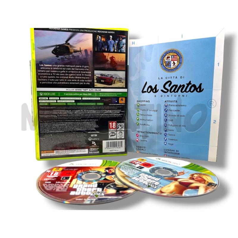 GIOCHI GIOCO XBOX 360 GRAND THEFT AUTO V | Mercatino dell'Usato Rivoli 2