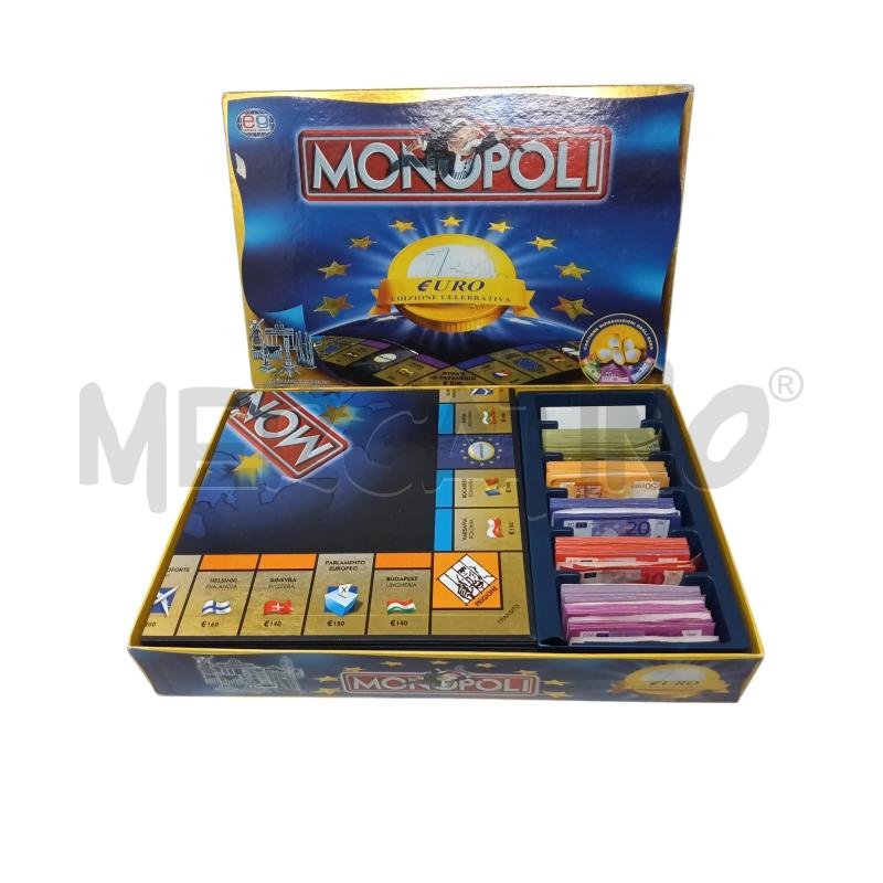 GIOCO MONOPOLI EURO EDIZIONE CELEBRATIVA | Mercatino dell'Usato Rivoli 1