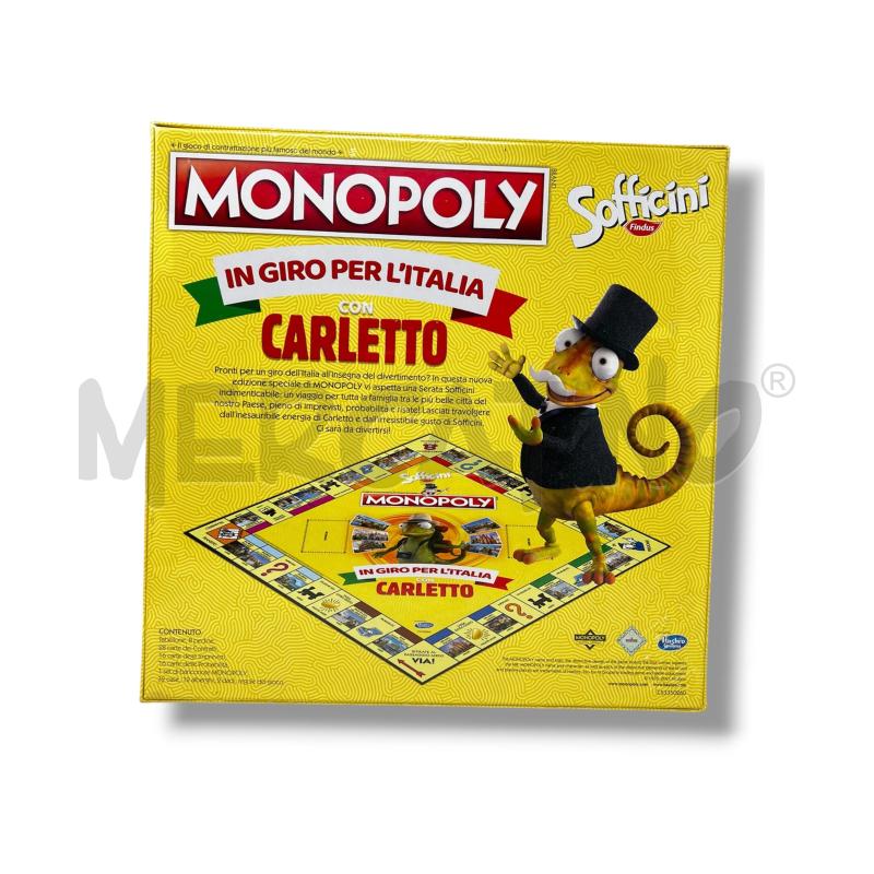 GIOCO MONOPOLY CON CARLETTO  | Mercatino dell'Usato Rivoli 2