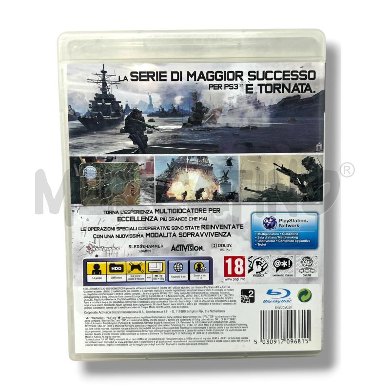 GIOCO PS3 CALL OF DUTY MW3 | Mercatino dell'Usato Rivoli 3