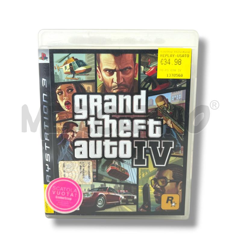 GIOCO PS3 GTA IV | Mercatino dell'Usato Rivoli 1