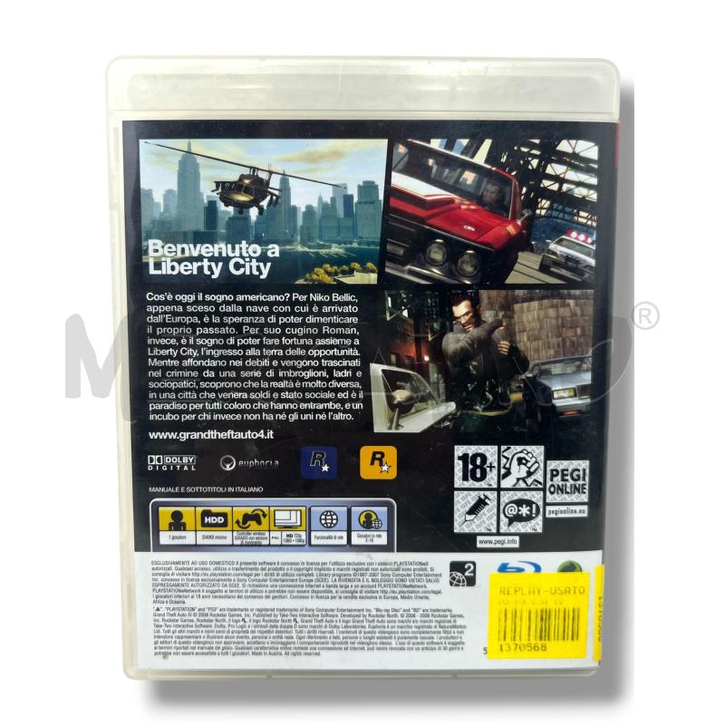 GIOCO PS3 GTA IV | Mercatino dell'Usato Rivoli 3