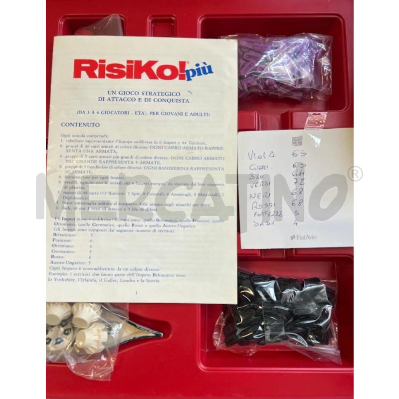 GIOCO RISIKO PIU | Mercatino dell'Usato Rivoli 3