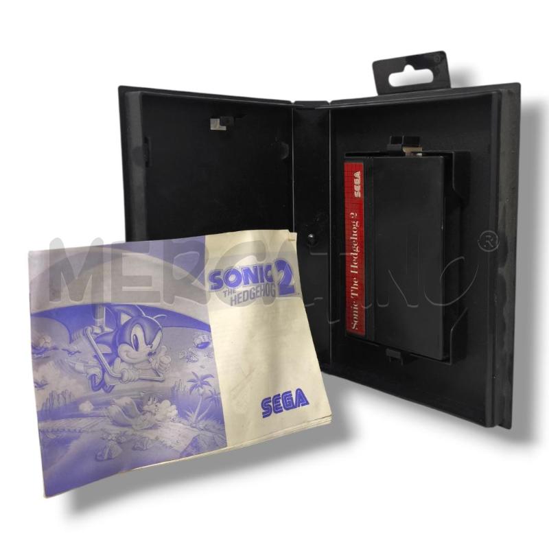 GIOCO SEGA MASTER SYSTEM SONIC THE HEDGEHOG 2 | Mercatino dell'Usato Rivoli 2