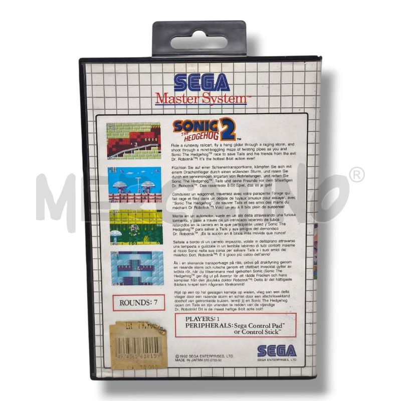 GIOCO SEGA MASTER SYSTEM SONIC THE HEDGEHOG 2 | Mercatino dell'Usato Rivoli 3