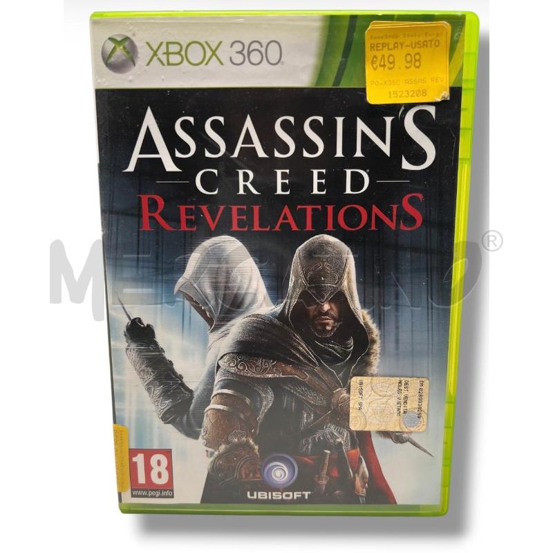  GIOCO XBOX 360 ASSASSIN'S CREED REVELATIONS | Mercatino dell'Usato Rivoli 1