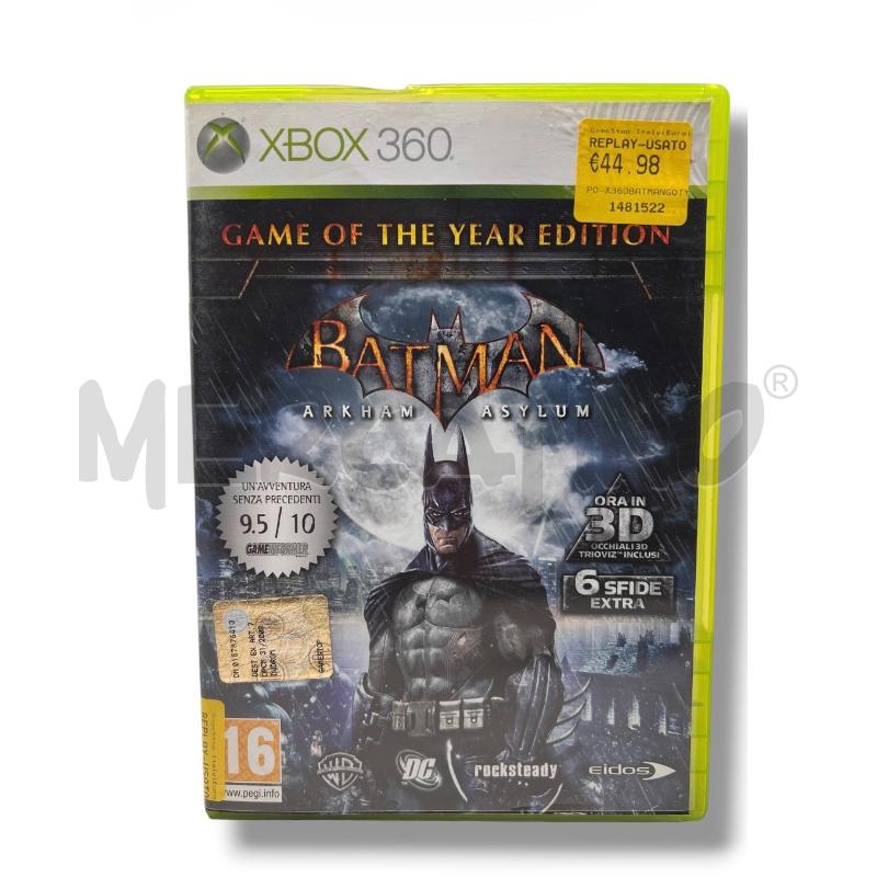 GIOCO XBOX 360 BATMAN ARKHAM ASYLUM | Mercatino dell'Usato Rivoli 1