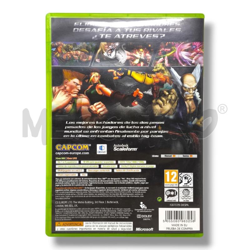 GIOCO XBOX 360 STREET FIGHTER X TEKKEN | Mercatino dell'Usato Rivoli 3