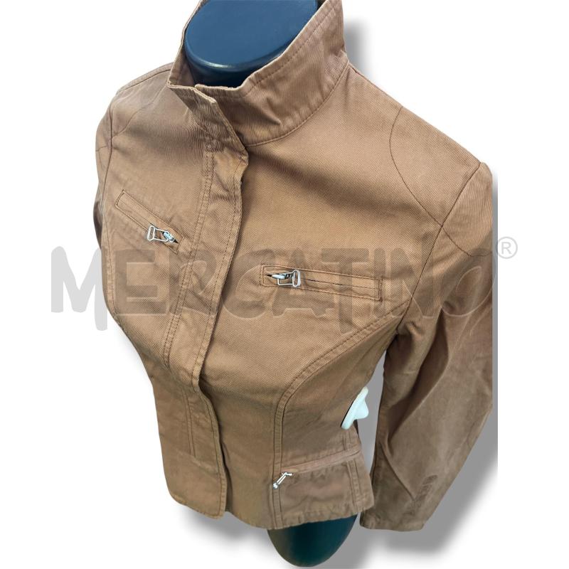 GIUBBINO DONNA BREMA DENIM MARRONE | Mercatino dell'Usato Rivoli 3