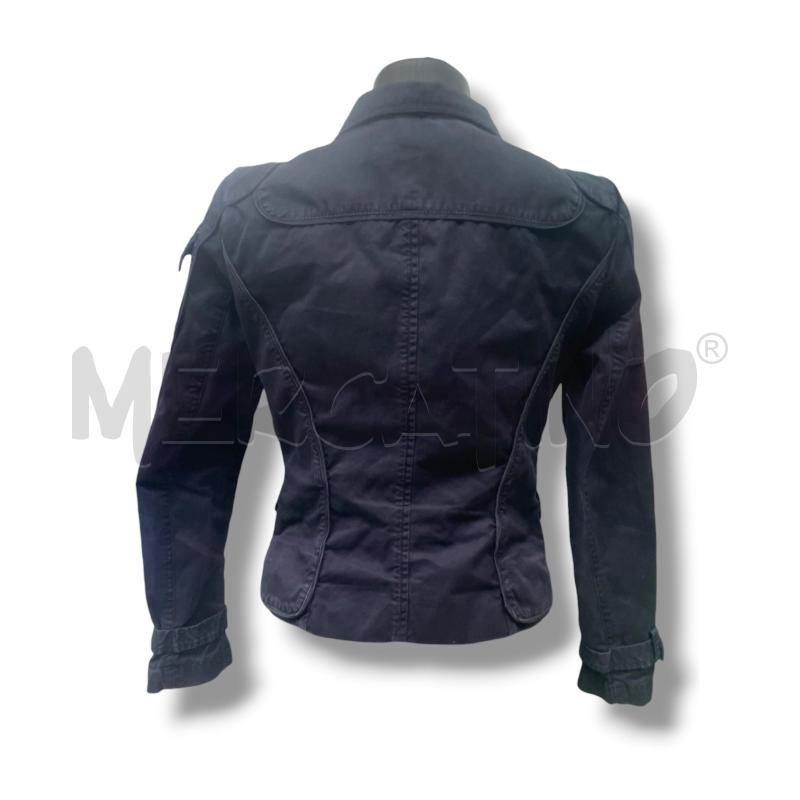 GIUBBINO DONNA MONCLER BLU SCURO TASCHE | Mercatino dell'Usato Rivoli 2