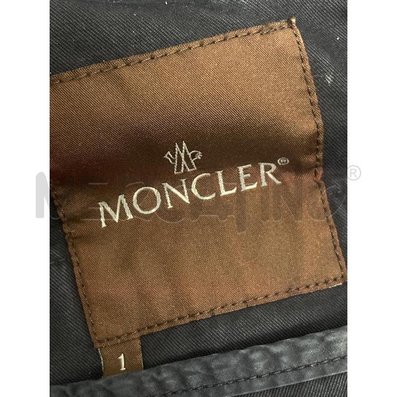 GIUBBINO DONNA MONCLER BLU SCURO TASCHE | Mercatino dell'Usato Rivoli 3