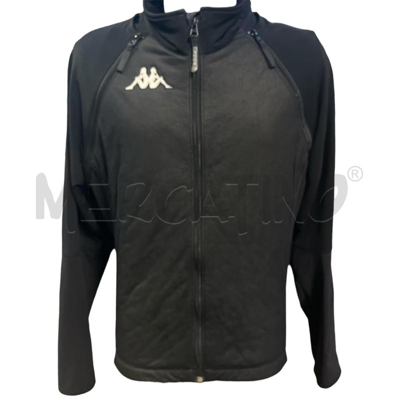 GIUBBINO SPORT KAPPA NERO TG. XXL SMANICABILE | Mercatino dell'Usato Rivoli 1