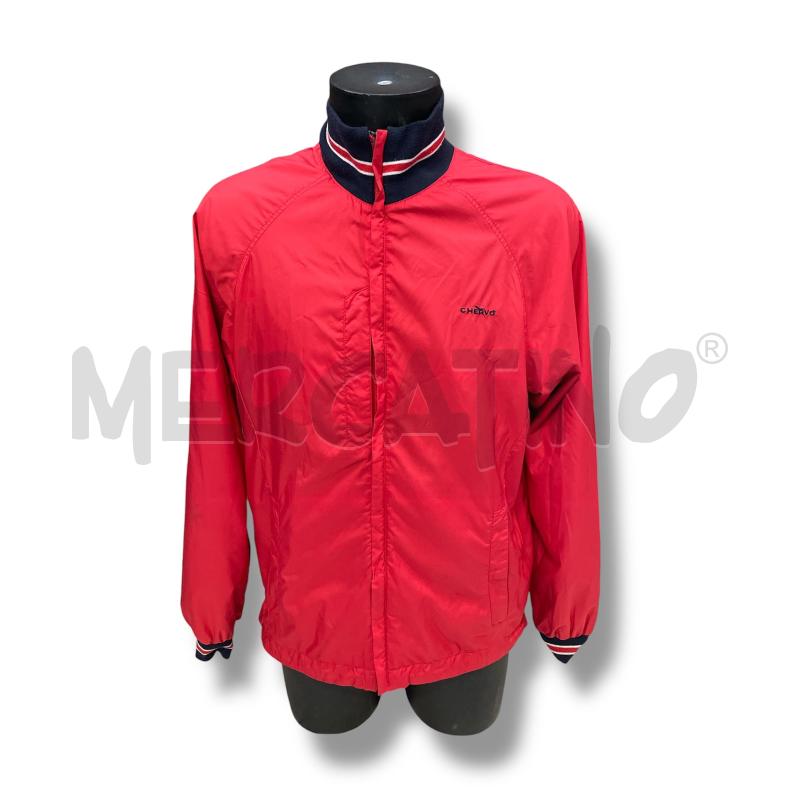 GIUBBINO UOMO CHERVO REVERSIBILE BLU QUADRETTI/ROSSO | Mercatino dell'Usato Rivoli 3