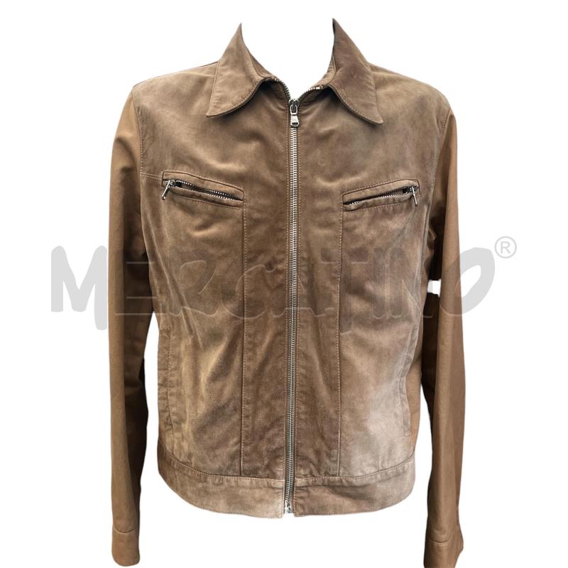 GIUBBINO UOMO DOLCE & GABBANA JEANS SCAMOSCIATO BEIGE  | Mercatino dell'Usato Rivoli 1