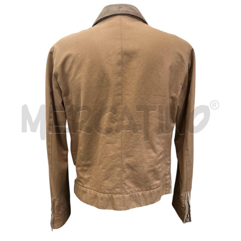 GIUBBINO UOMO DOLCE & GABBANA JEANS SCAMOSCIATO BEIGE  | Mercatino dell'Usato Rivoli 2