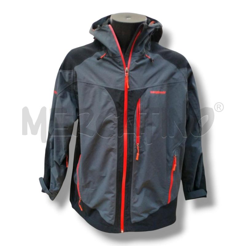 GIUBBINO UOMO TRANGOWORLD GRIGIO ZIP ROSSE | Mercatino dell'Usato Rivoli 1