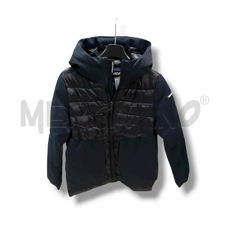 GIUBBOTTO JUNIOR FREEDOMDAY BLU SCURO BI-MATERIALE | Mercatino dell'Usato Rivoli 1