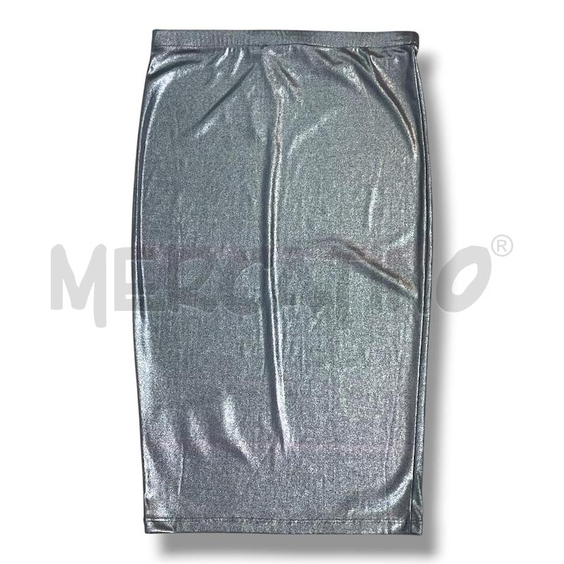 GONNA LIU JO JEANS ARGENTO SCURO TUBINO | Mercatino dell'Usato Rivoli 2