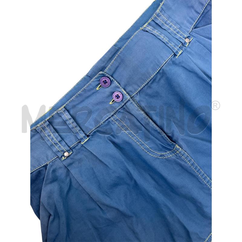 GONNA PEPE JEANS AZZURRA CUCITURE VERDI | Mercatino dell'Usato Rivoli 3