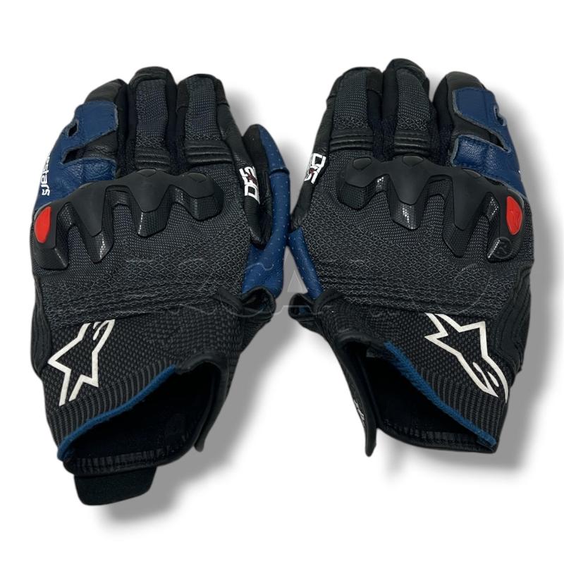 GUANTI MOTO ALPINESTARS NERI BLU TG.L | Mercatino dell'Usato Rivoli 1