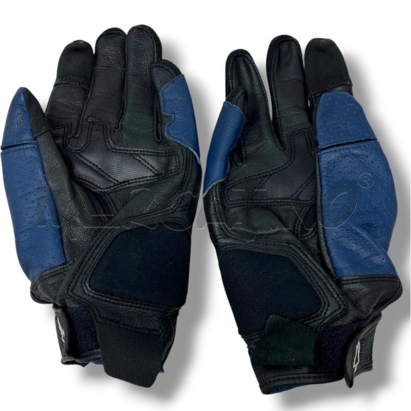 GUANTI MOTO ALPINESTARS NERI BLU TG.L | Mercatino dell'Usato Rivoli 2