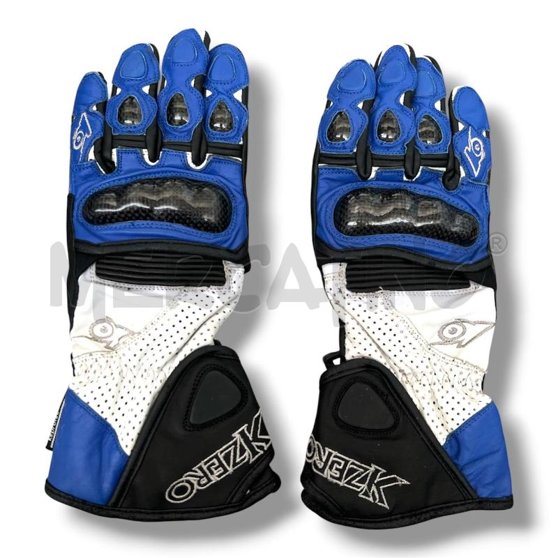 GUANTI MOTO K0 TG. XS BLU BIANCO NERO | Mercatino dell'Usato Rivoli 1
