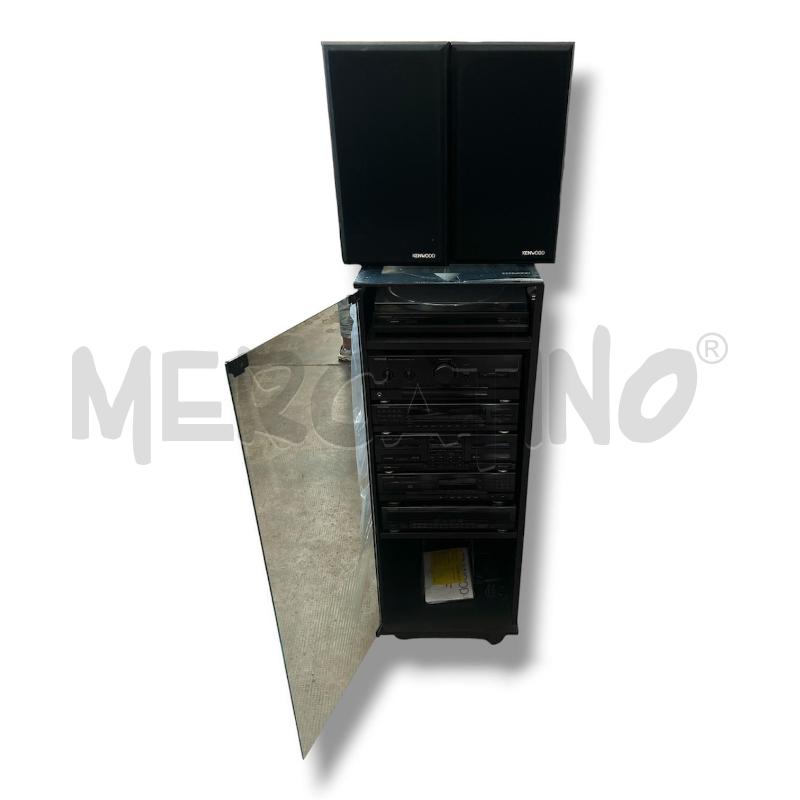 IMPIANTO STEREO KENWOOD ANNI 90 CON MOBILE | Mercatino dell'Usato Rivoli 2