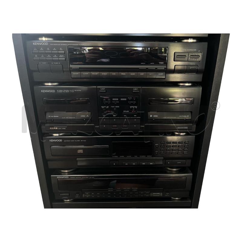 IMPIANTO STEREO KENWOOD ANNI 90 CON MOBILE | Mercatino dell'Usato Rivoli 5